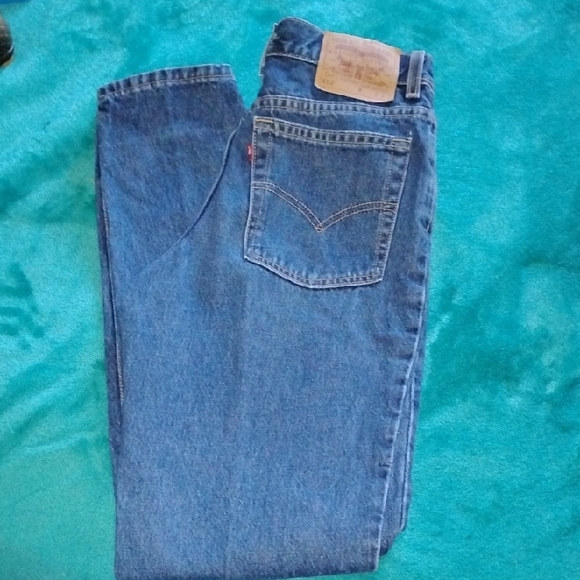 Levi's Denim - Levi's Straight Leg Blue Jeans